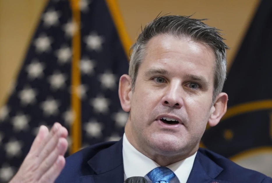 El representante de Illinois, Adam Kinzinger, habla en una audiencia en el Capitolio | Foto: AP.