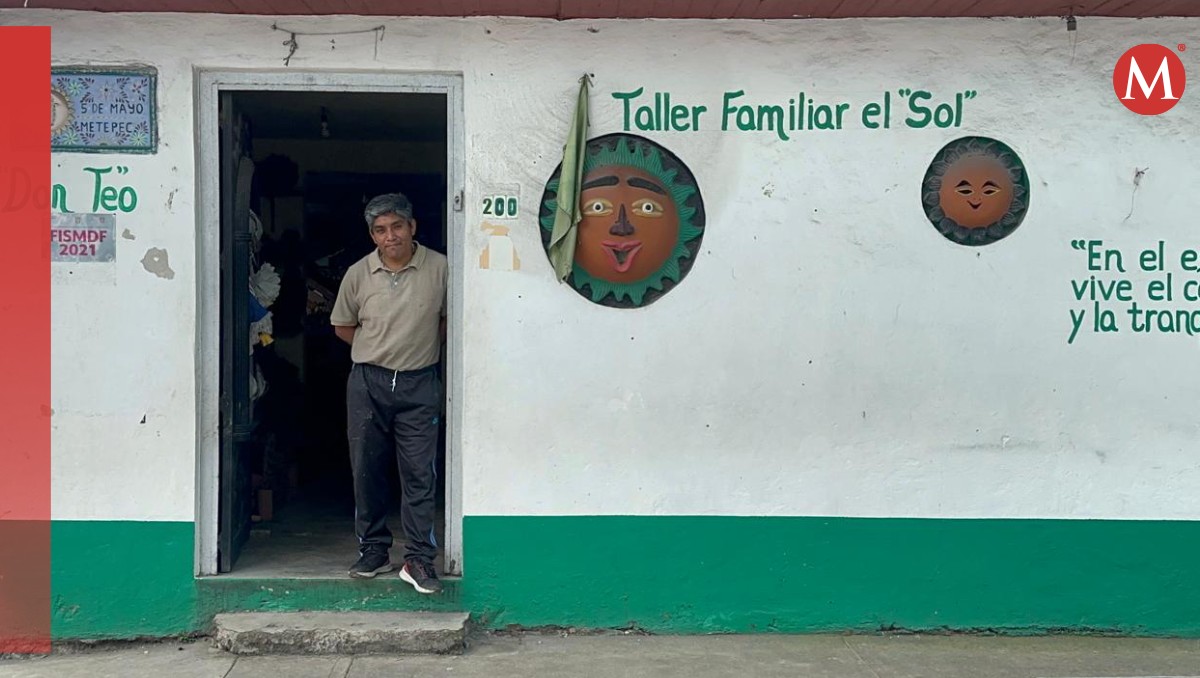 Taller familiar de artesanías de barro "El Sol". Foto: (Especial)