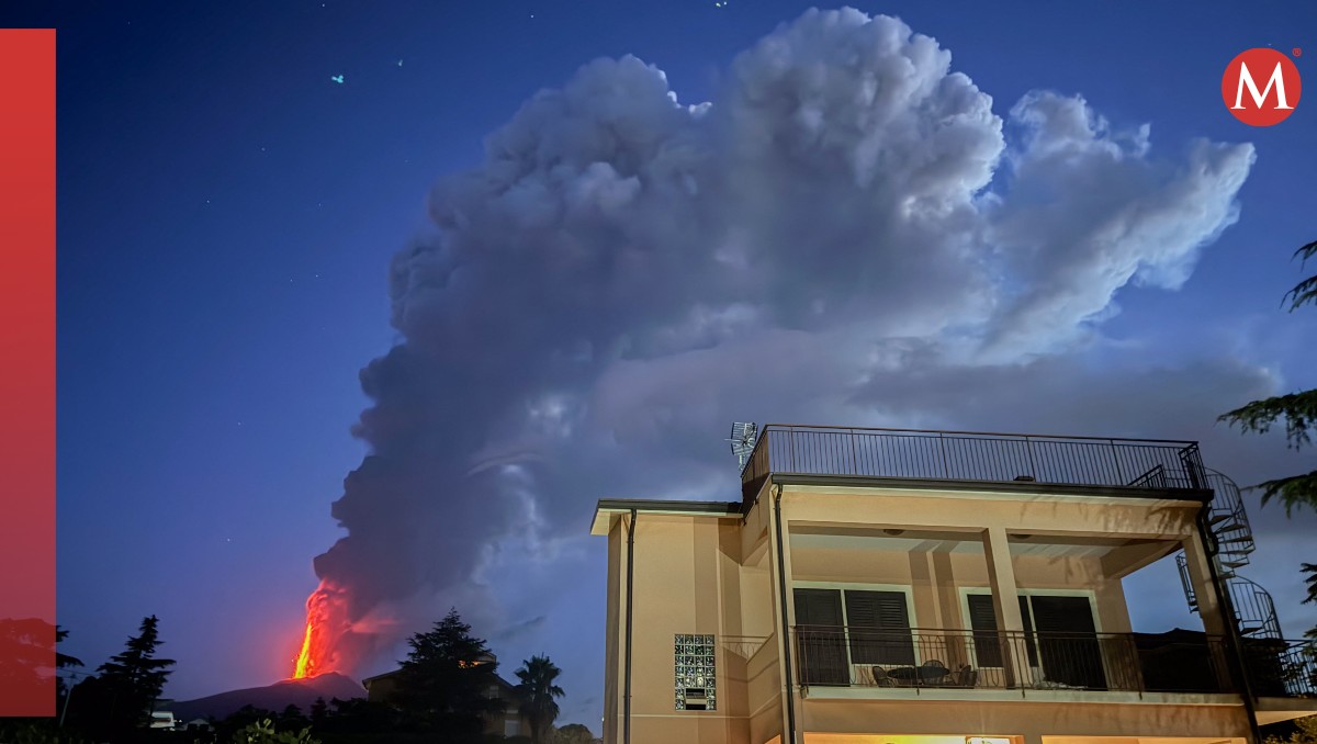 El volcán Etna entró en su quinta erupción desde julio. | AFP