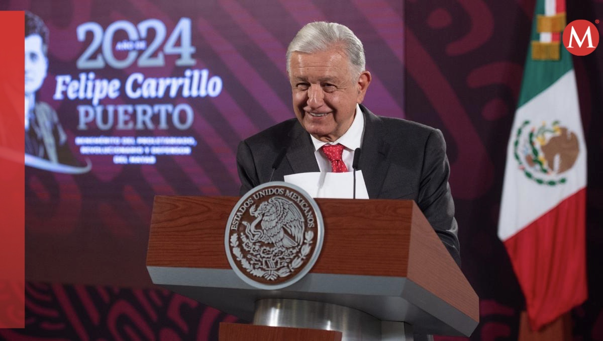 Conferencia de prensa matutina del 5 de agosto en el Salón de Tesorería de  Palacio Nacional. | Cortesía