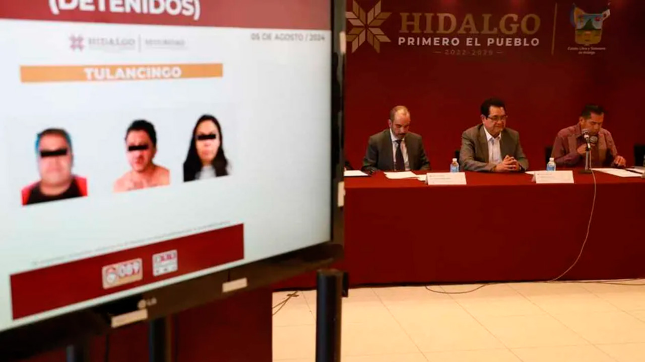 Detienen a tres presuntos feminicidas en Santiago Tulantepec
