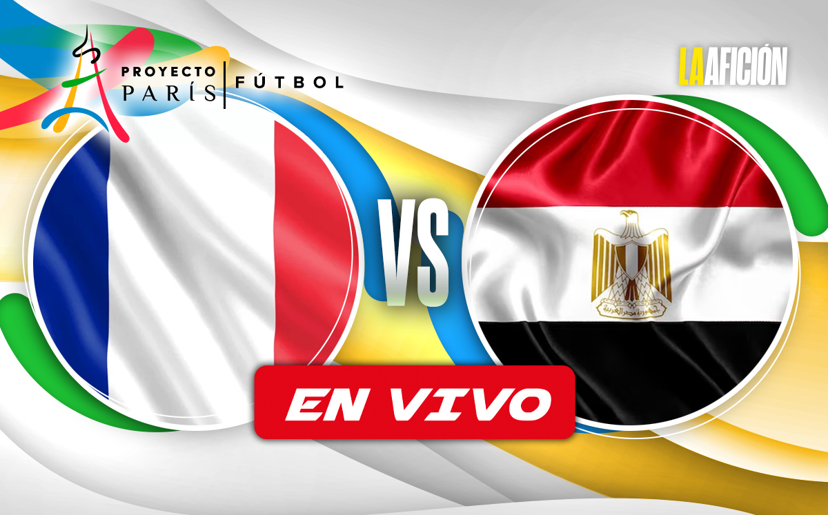 Francia vs Egipto EN VIVO. Partido París 2024 HOY (La Afición)
