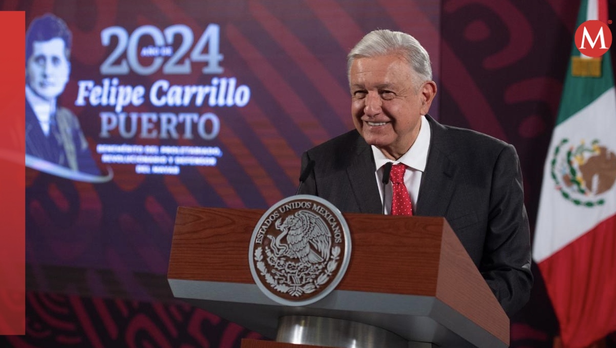 El presidente López Obrador en su conferencia mañanera de hoy 5 de agosto. | Cortesía