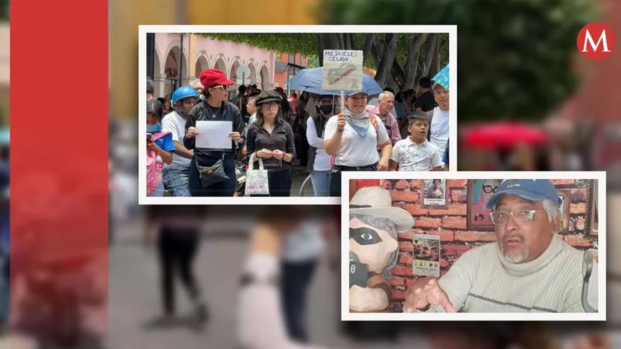 Protesta en Celaya exige fin a la violencia y justicia para el periodista Alejandro Martínez