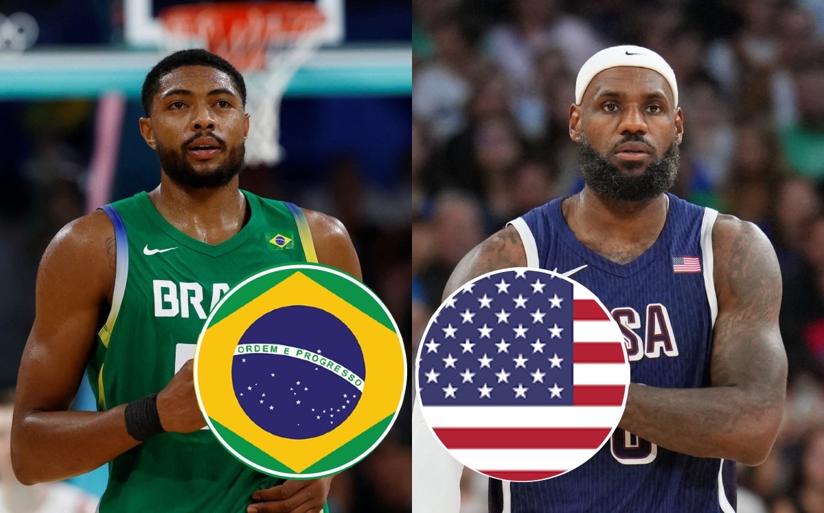 Estados Unidos vs Brasil: Entérate en que canal ver el basquetbol de los Juegos Olímpicos de París 2024 (Reuters/AFP)