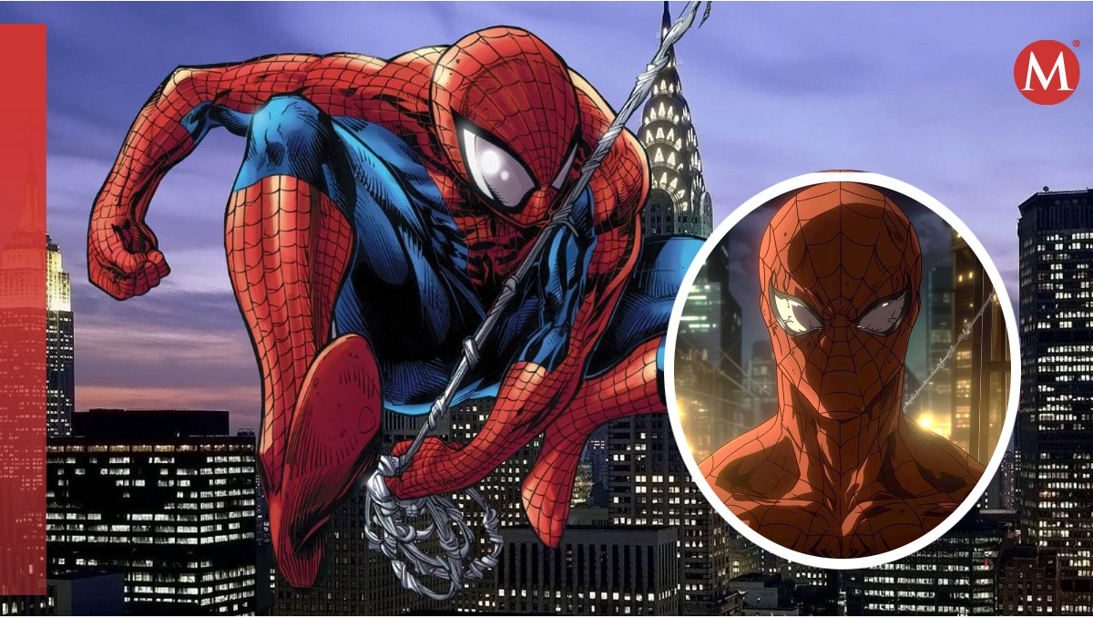 Así se vería una serie de Spider-Man en versión anime