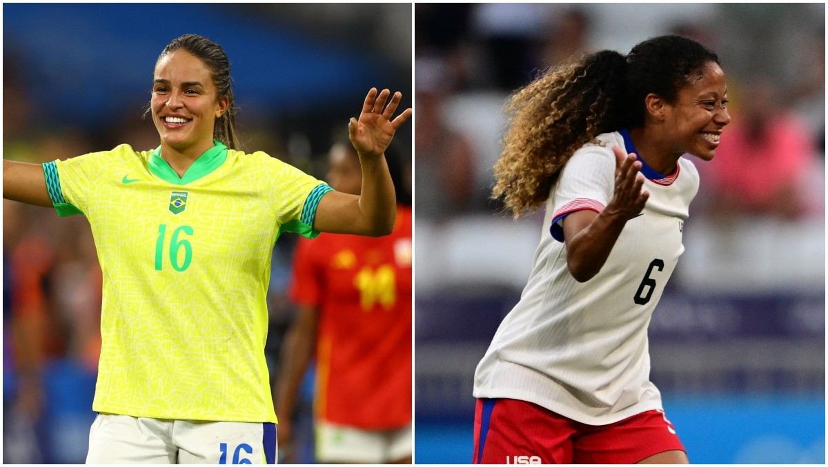 ¿Cuándo es la final femenil Brasil vs Estados Unidos en París 2024? (Reuters / AFP)