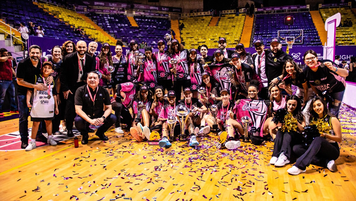 Fuerza Regia Femenil, campeonas de LNBP (Cortesía)