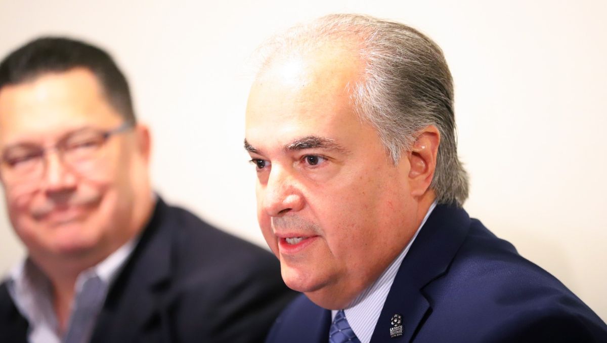 Héctor Villarreal Muraira, director de la Cámara Nacional del Comercio en Nuevo León. Foto: Jorge López