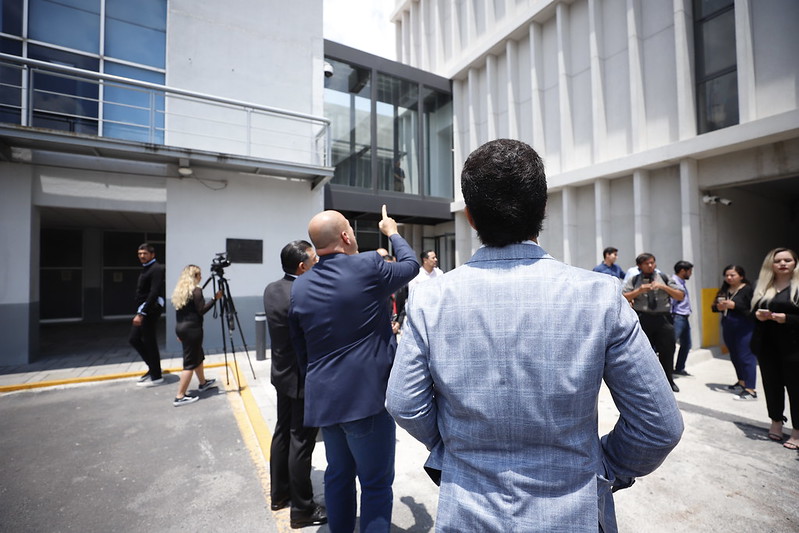 Inauguración el nuevo edificio de la Fiscalía de Jalisco. (Cortesía)