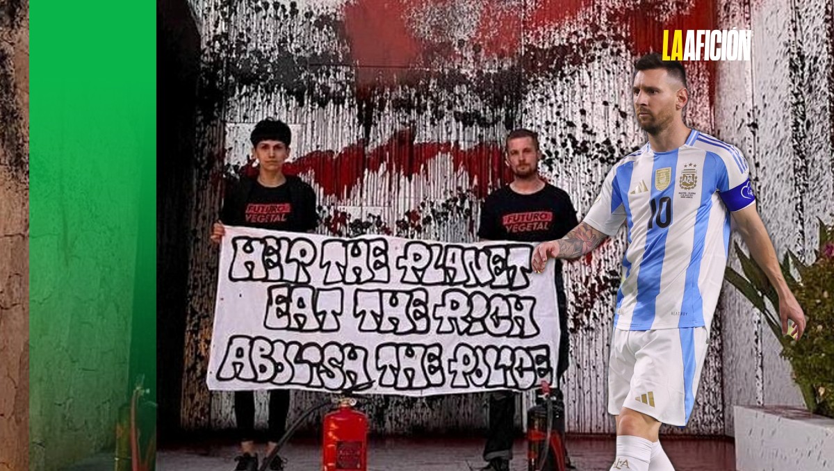 Mansión de Messi en Ibiza es vandalizada por un grupo activista (Reuters)