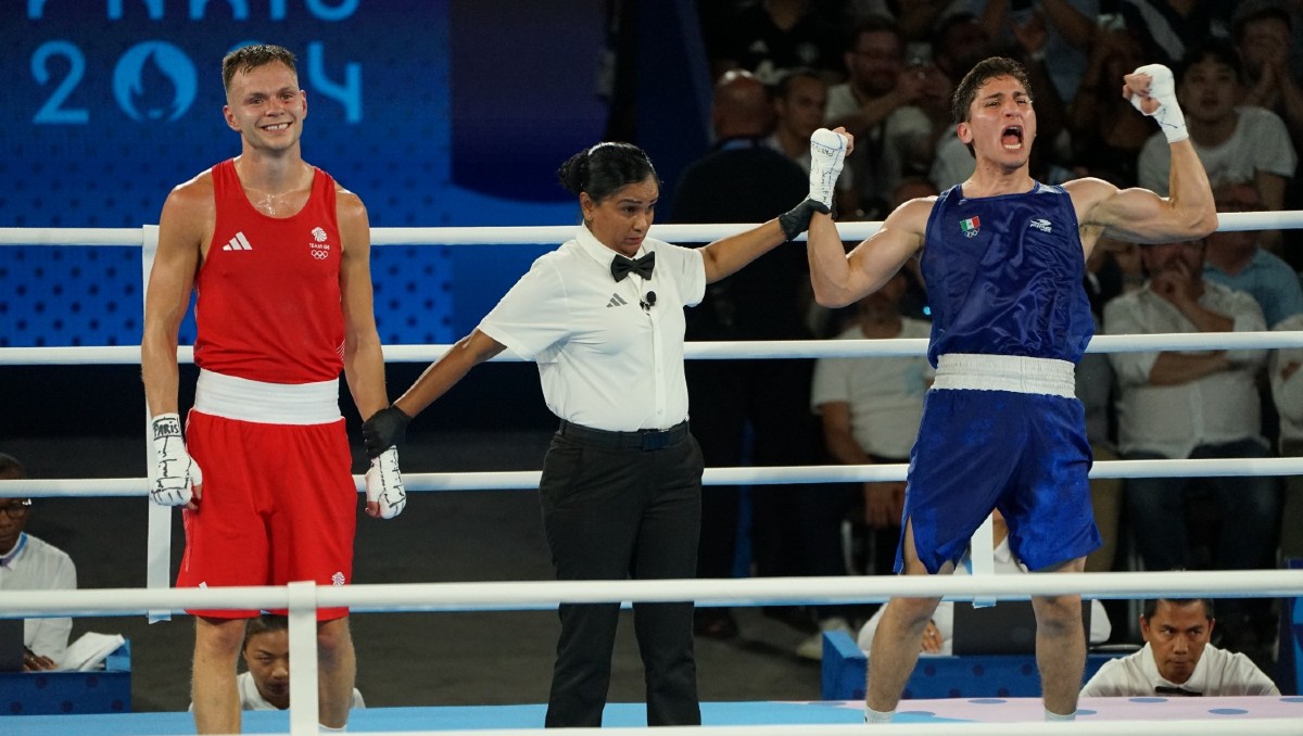 Marco Verde avanza a la final en peso ligero y va por el oro en boxeo en París 2024 (Santiago Chaparro/Multimedios)