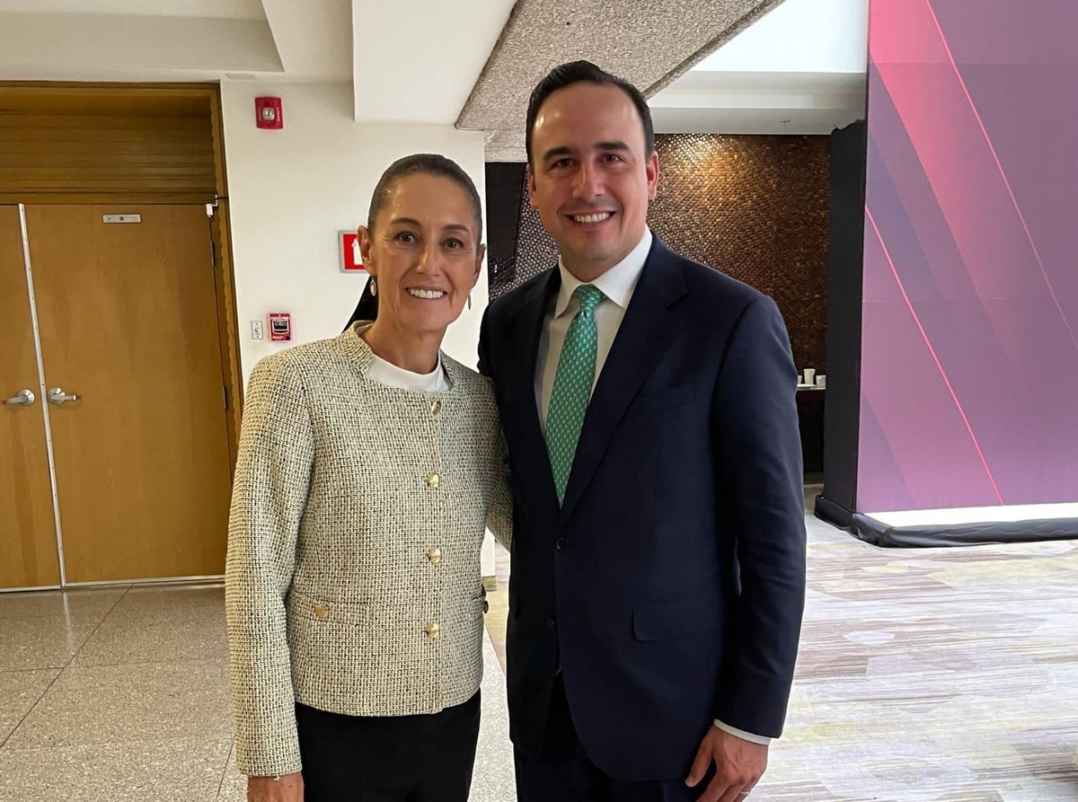 A través de redes sociales, el gobernador de Coahuila publicó fotografías sobre la reunión con la presidenta electa. | Especial