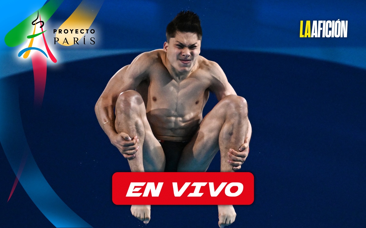 Ver semifinal clavados EN VIVO | Mexicano Osmar Olvera en París 2024 HOY (AFP)