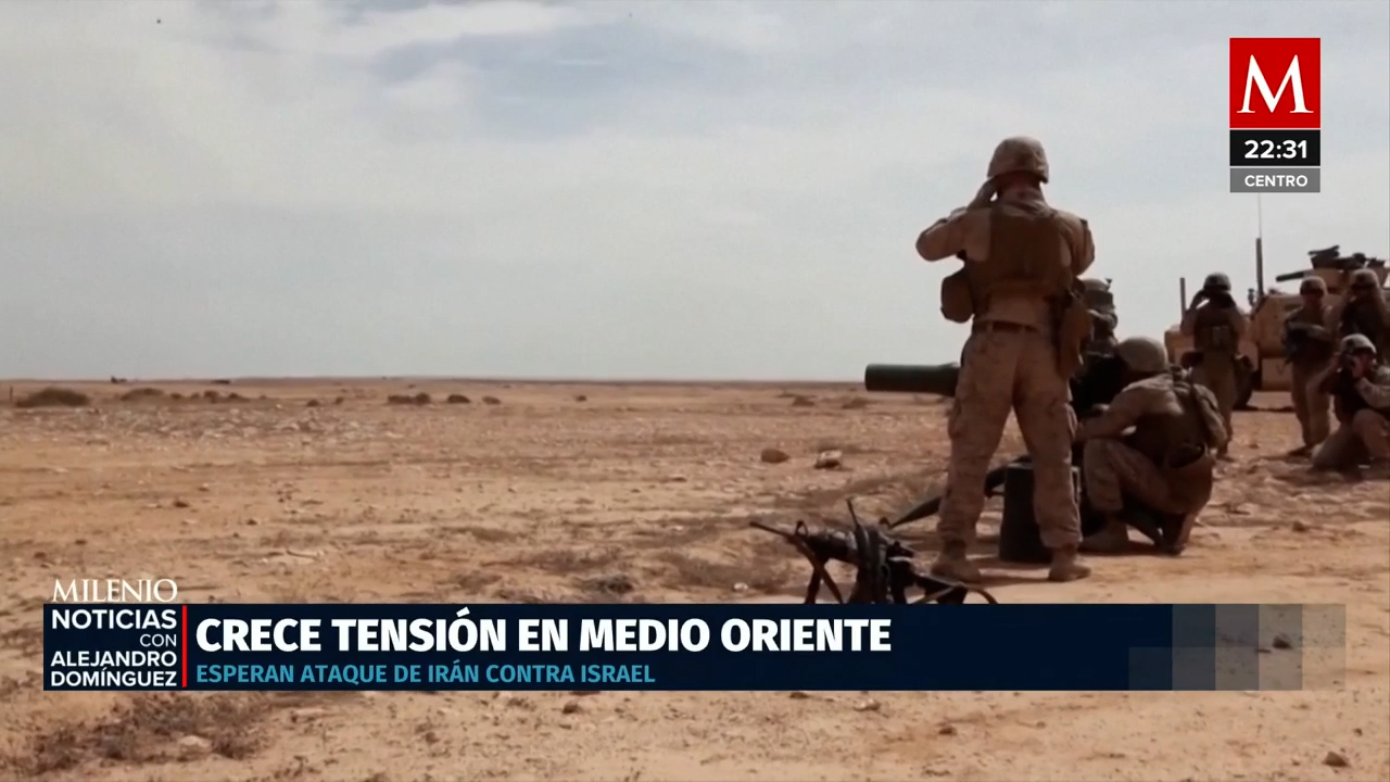 Tensión en Medio Oriente aumenta por posible ataque de Irán a Israel