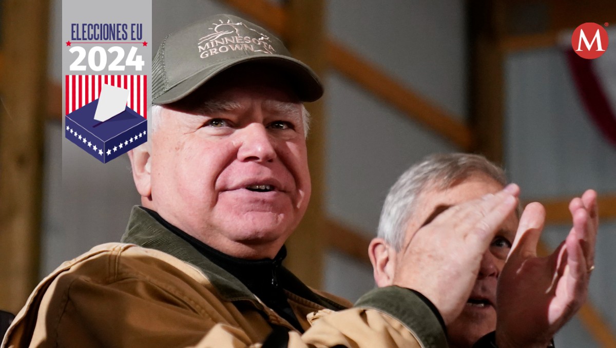 Tim Waltz fue elegido por Kamala Harris como compañero de fórmula. | AP