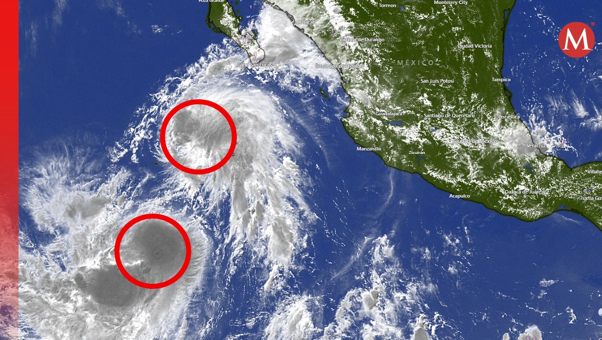 La tormenta tropical 'Emilia' absorberá al ciclón 'Fabio' indicó el SMN. | Windy