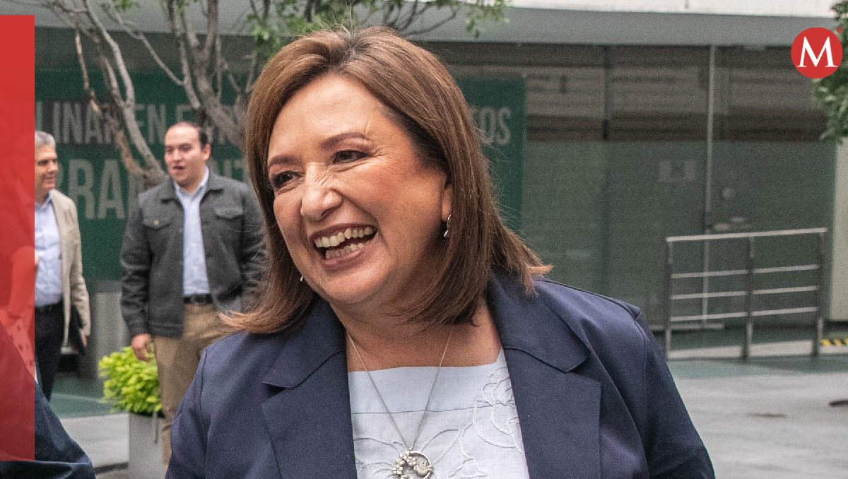 La ex candidata presidencial, Xóchitl Gálvez, a su salida del Senado. | Cuartoscuro