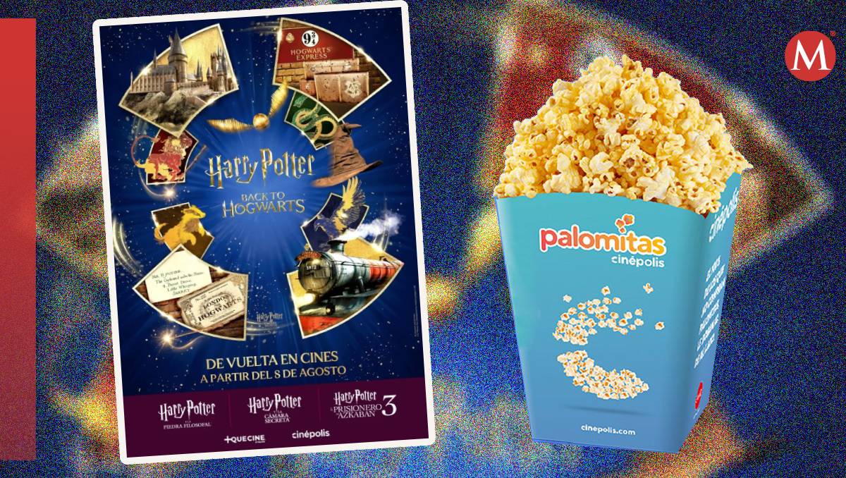 Cinépolis tendrá un producto especial en sus palomitas inspirado en la saga de Harry Potter | MILENIO