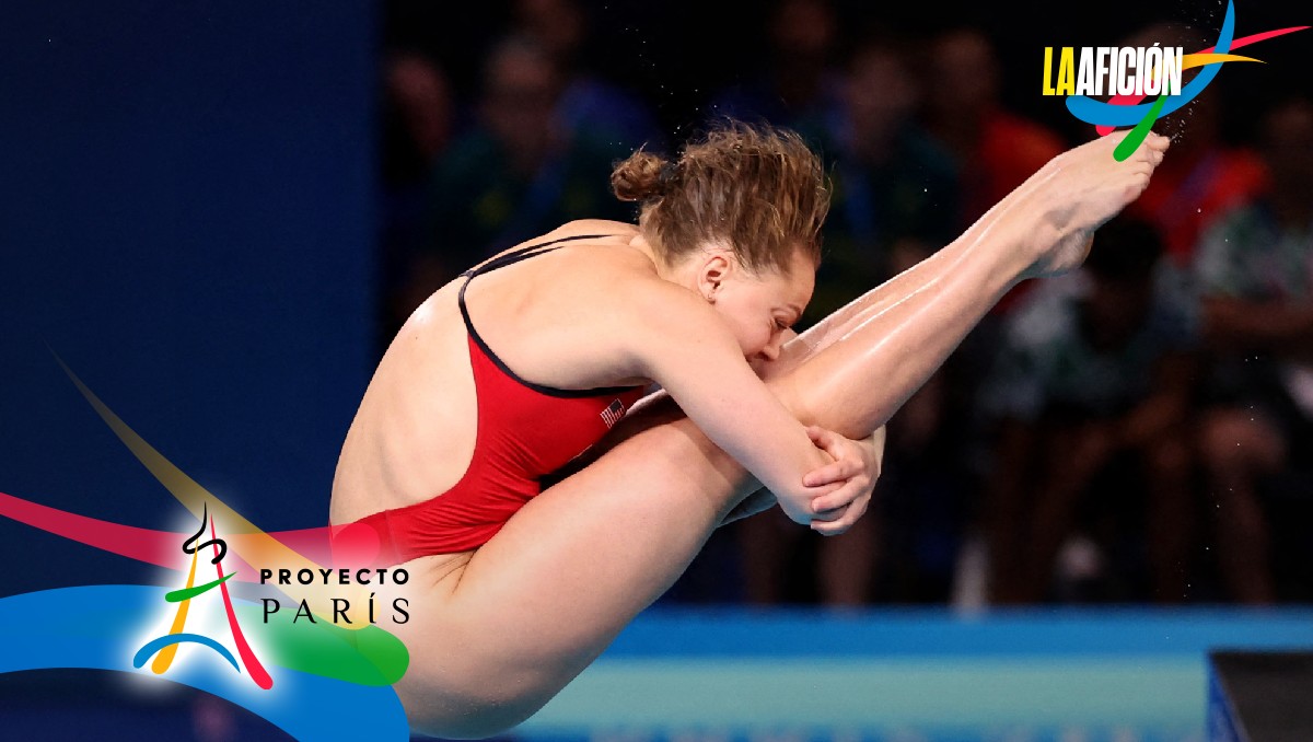 Clavadista de Estados Unidos hace un clavado de cero en los Juegos Olímpicos de París 2024 (Reuters)