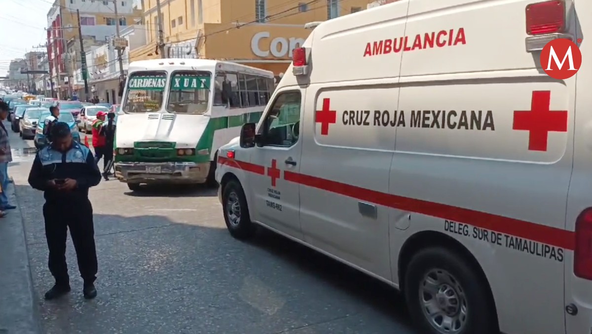 Estudiante de prepa es atropellada en zona centro de Tampico. (Reynaldo Gutiérrez)