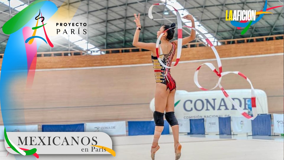 Kimberly Salazar competirá con el equipo mexicano de gimnasia rítmica en los Juegos Olímpicos de París 2024