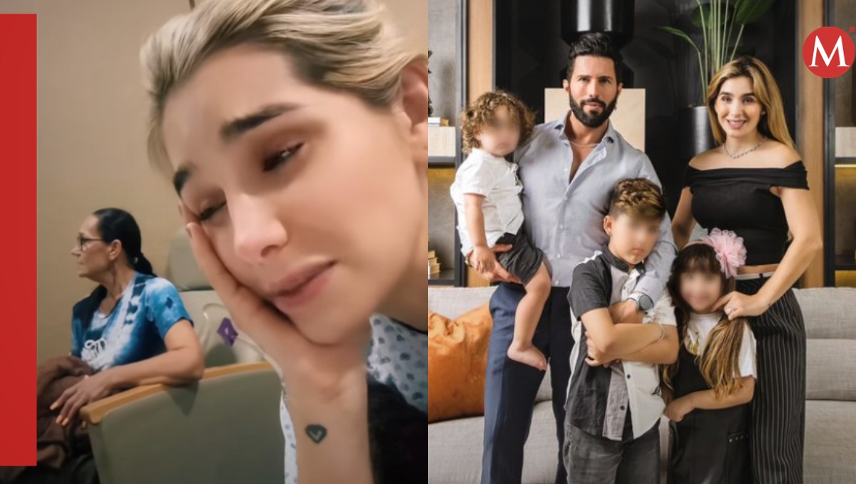 Marcela Mistral comparte foto de su hijo Toñito en el hospital