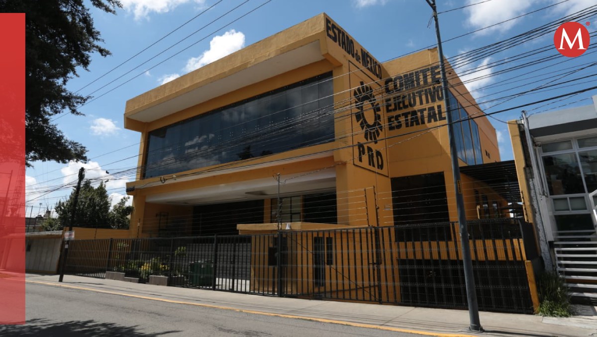 Sede del PRD en el Estado de México. Foto: (Tania Contreras)