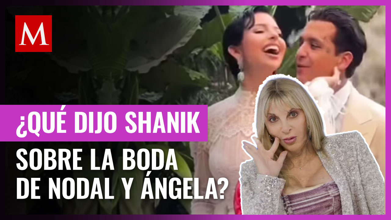 Shanik se entera que Ángela Aguilar y Nodal están casados