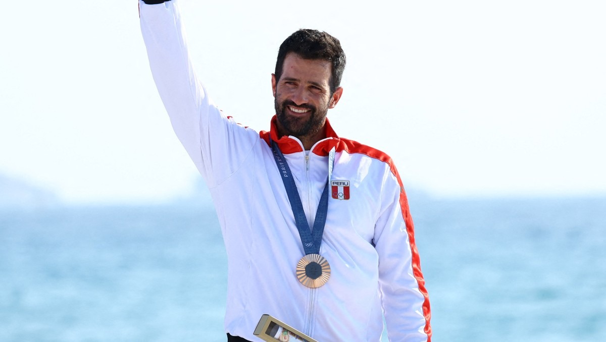 Stefano Peschiera es la primer medalla olímpica de Perú desde 1992 (Reuters)