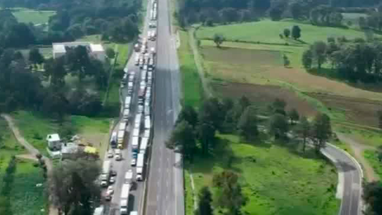 Autopista México-Puebla se vacía tras aperturas parciales