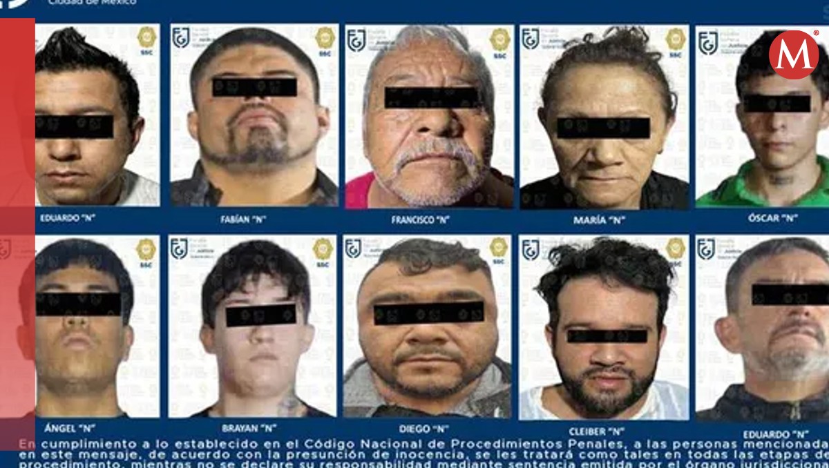 Como parte de estas operaciones se detuvieron a 10 personas.