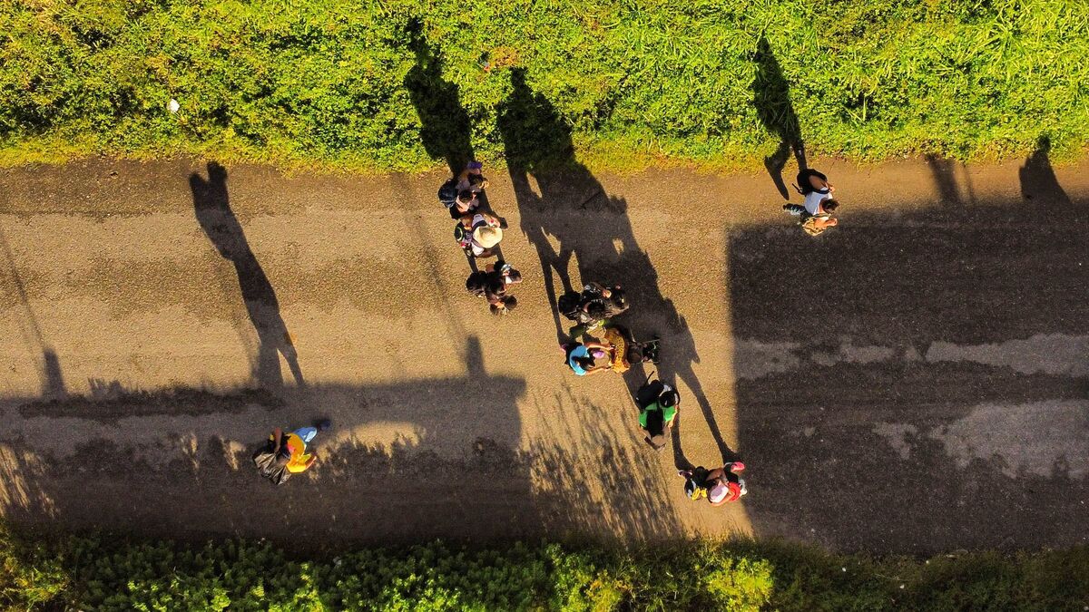 Migrantes enfermos detienen la "Caravana de Jesucristo" en San Pedro Tapanatepec | Especial