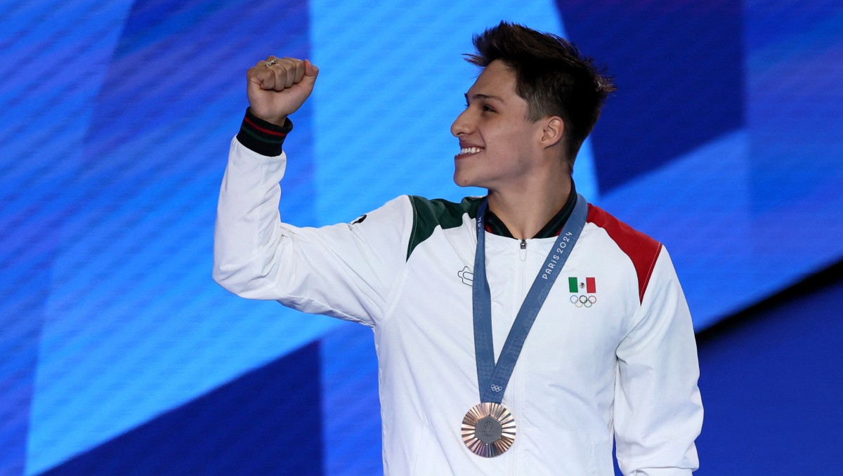 Osmar Olvera gana la medalla de bronce en París 2024 (Reuters)