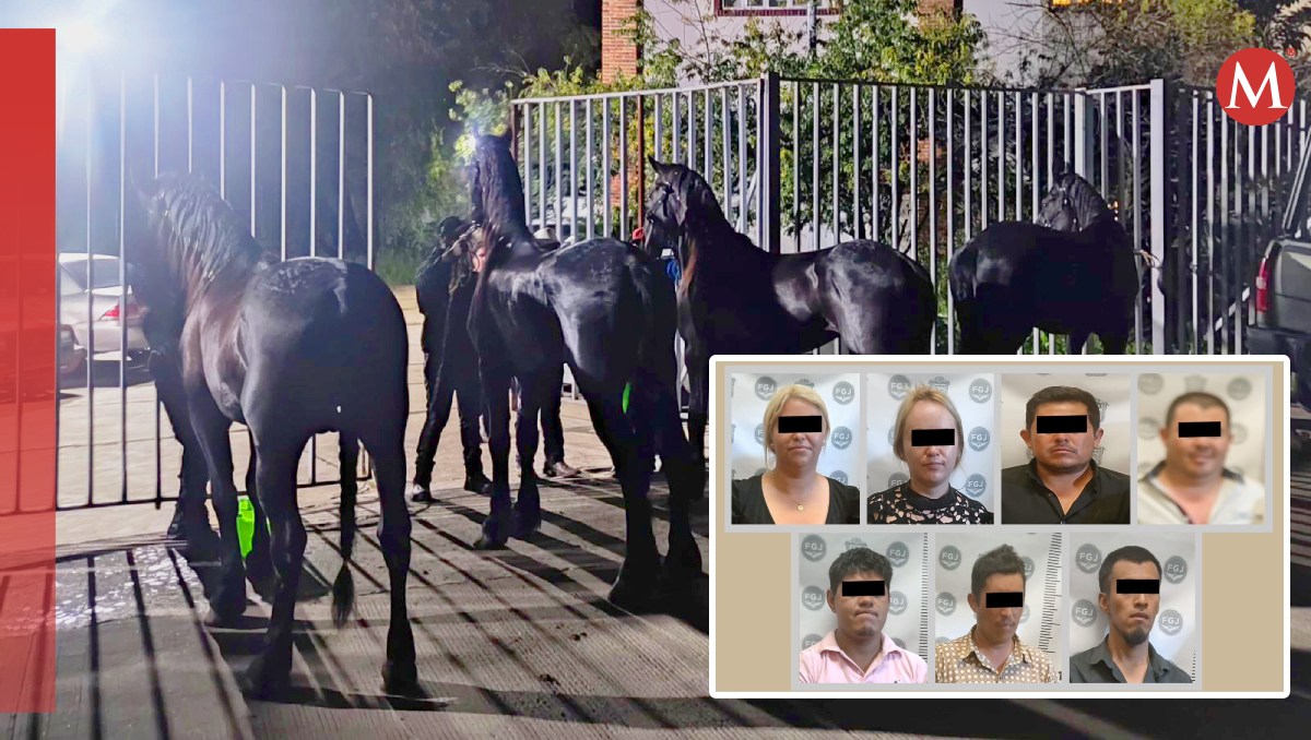 Los presuntos ladrones se llevaron al caballo de un lienzo charro en Malinalco. Foto: (Especial)