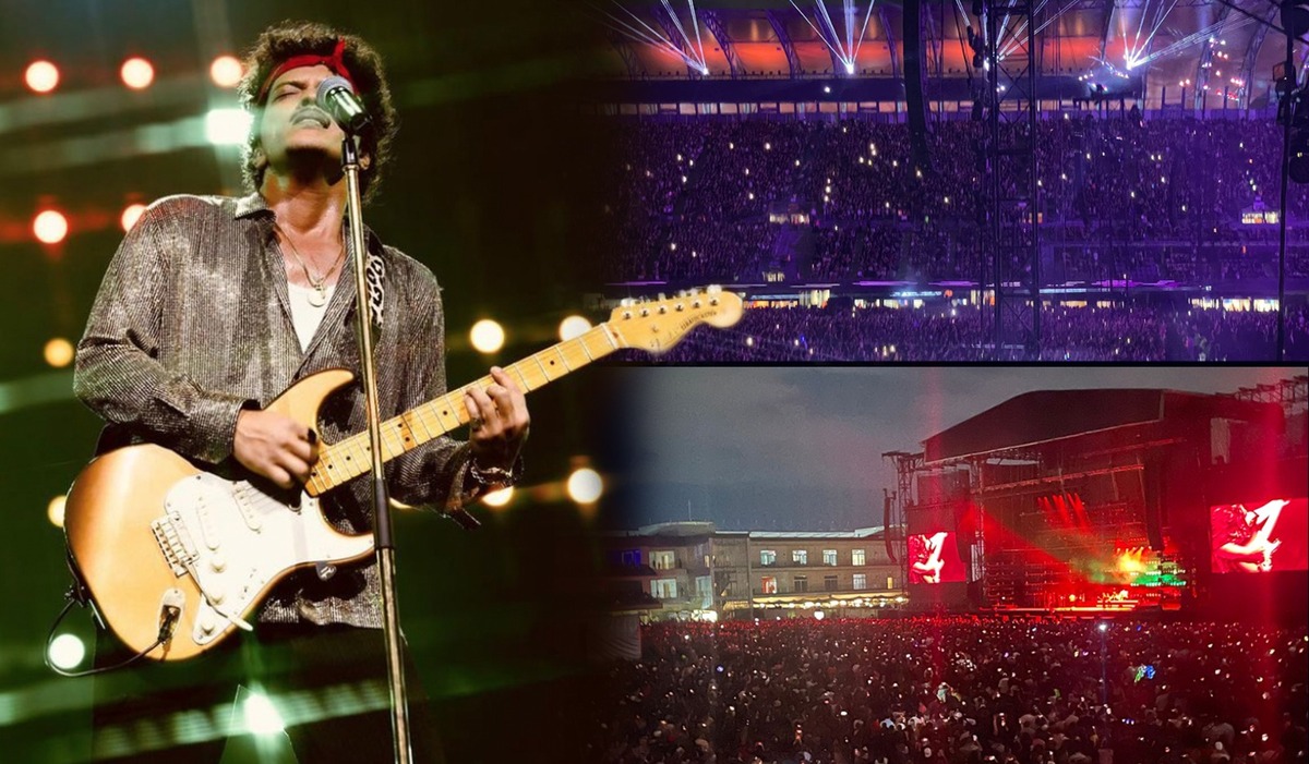 Bruno Mars tuvo un lleno total en el estreno del Estadio GNP / Especial y Alejandro Membrillo