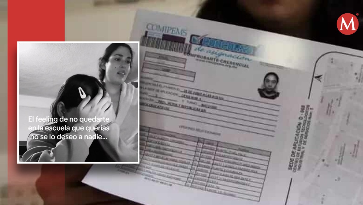 Joven llora tras no quedarse en su opción de Comipems | VIDEO