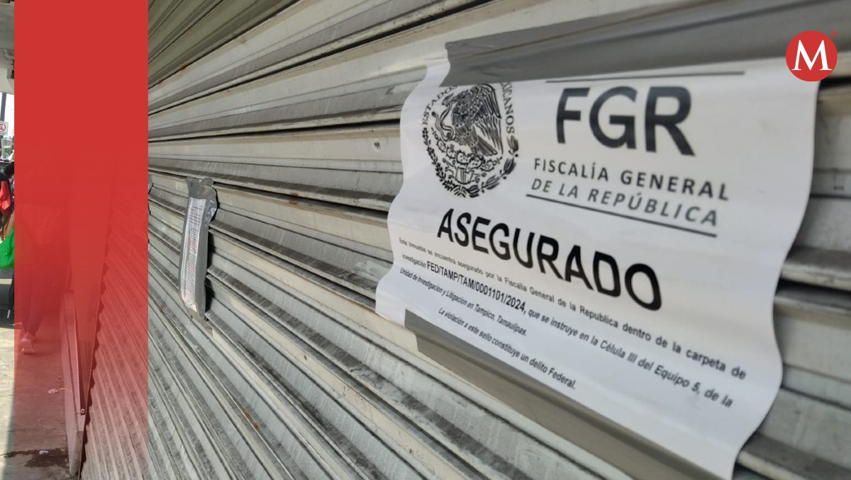 Negocios cerrados en Tampico tras operativo.