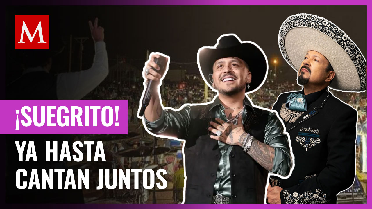 Pepe Aguilar y Christian Nodal cantan juntos 'Por mujeres como tú'