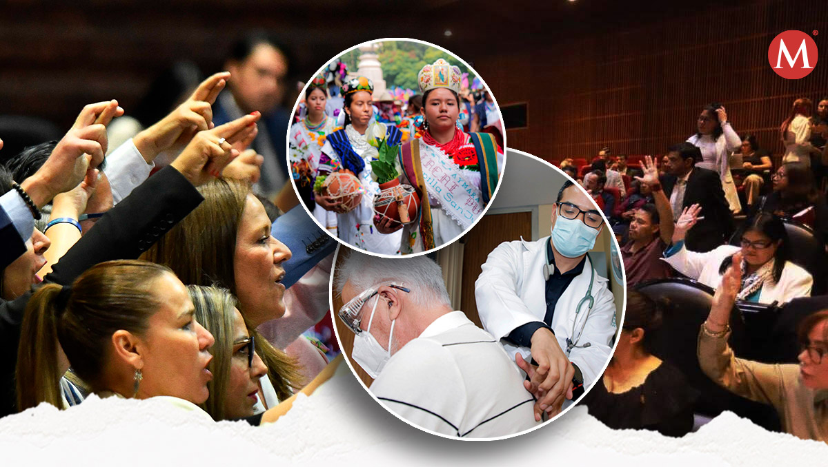 Reformas del Plan C de AMLO avanzan en la comisión de puntos constitucionales | Diseño: Samantha Martz