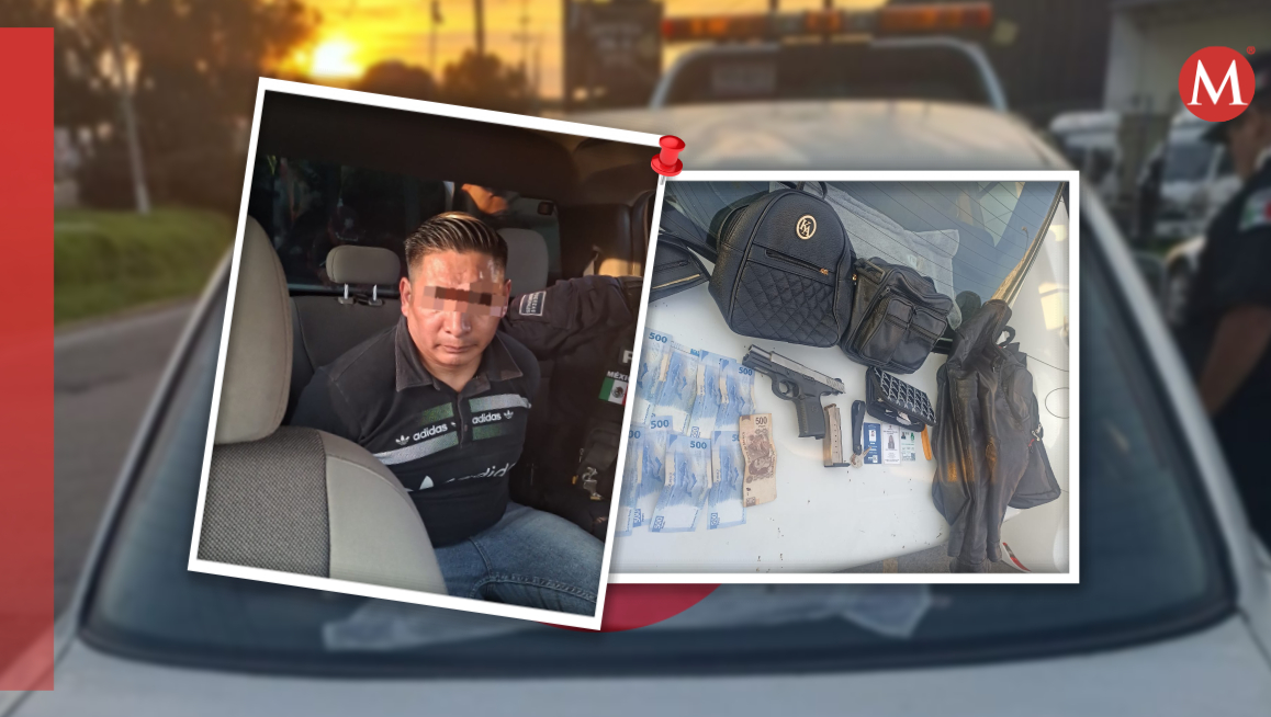 El responsable fue interceptado en la colonia San Miguel y le solicitaron descender para una revisión.