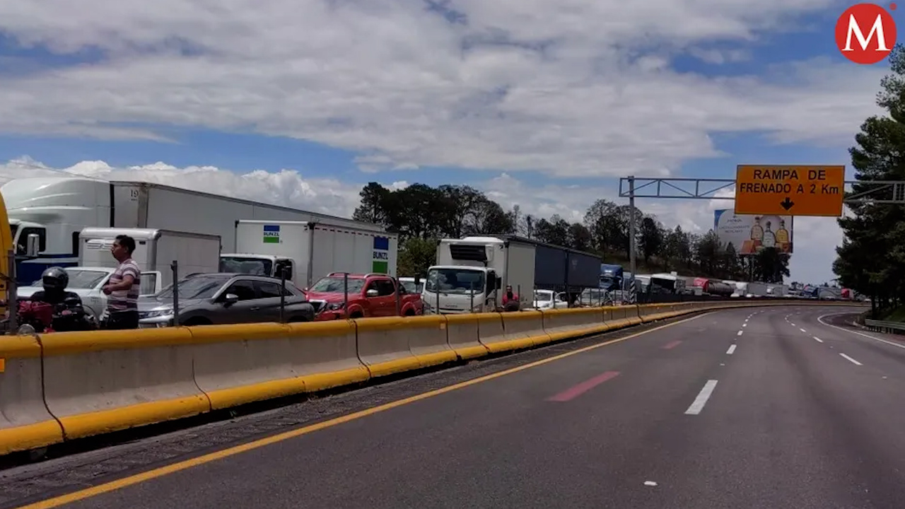 Segob Puebla logró acuerdo para dejar un carril libre en la autopista México-Puebla