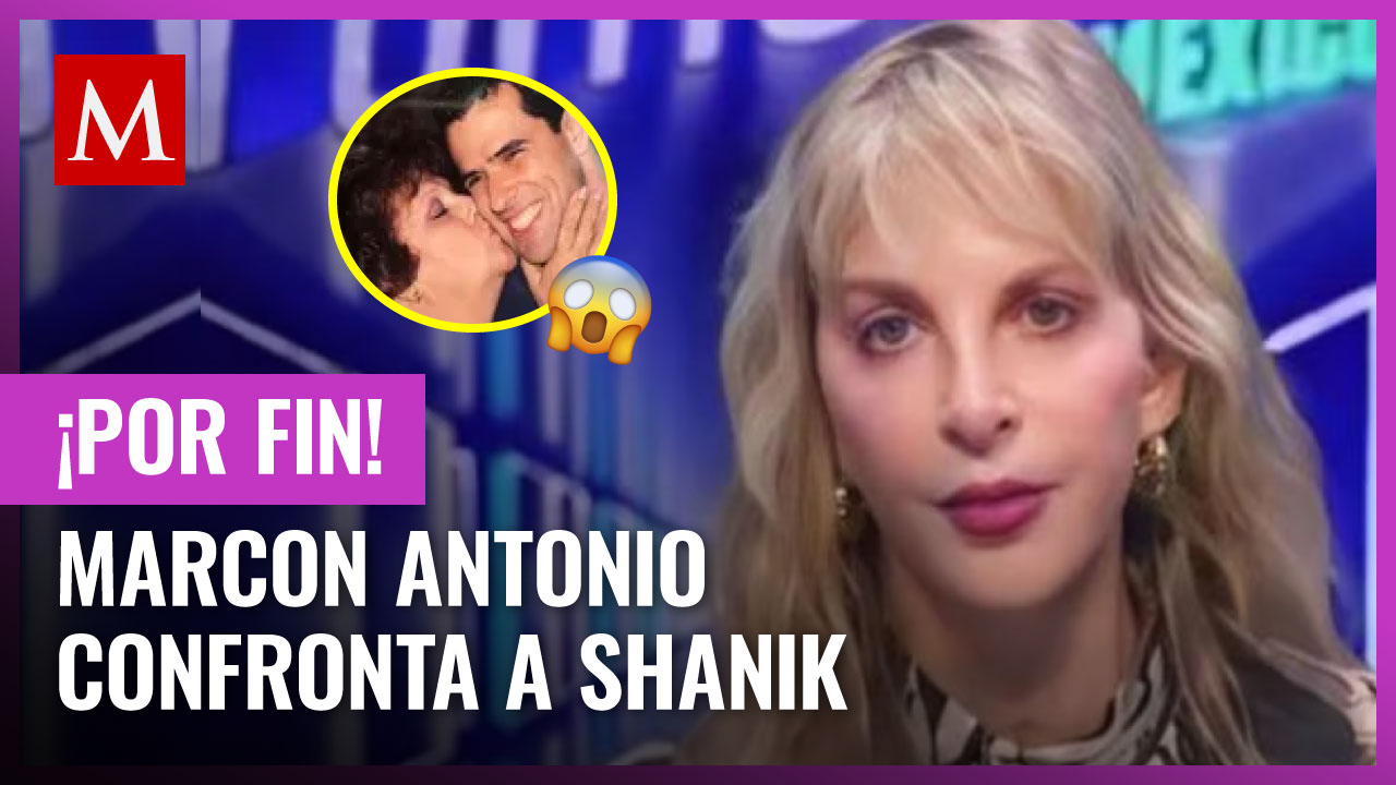 Shanik pelea con Marco Antonio Regil y le muestra pruebas de la relación con su mamá