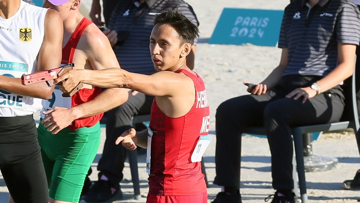 Emiliano Hernández establece récord mundial y Olímpico en París 2024 (Conade)