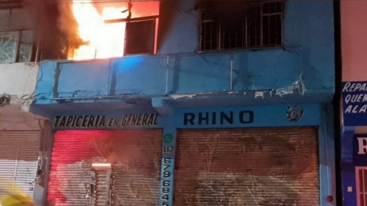 Familia muere calcinada durante incendio en Tuxtla Gutiérrez, Chiapas