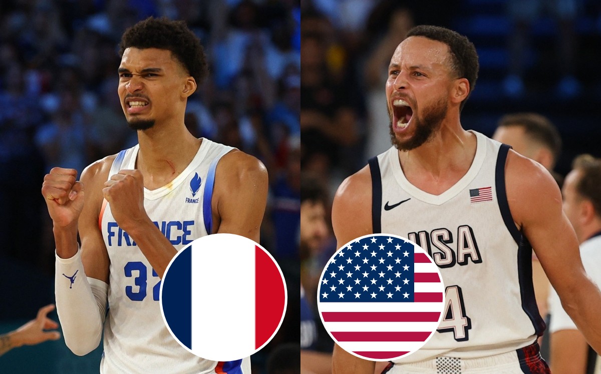 Francia vs Estados Unidos: Dónde VER la final de basquetbol París 2024 (Reuters)