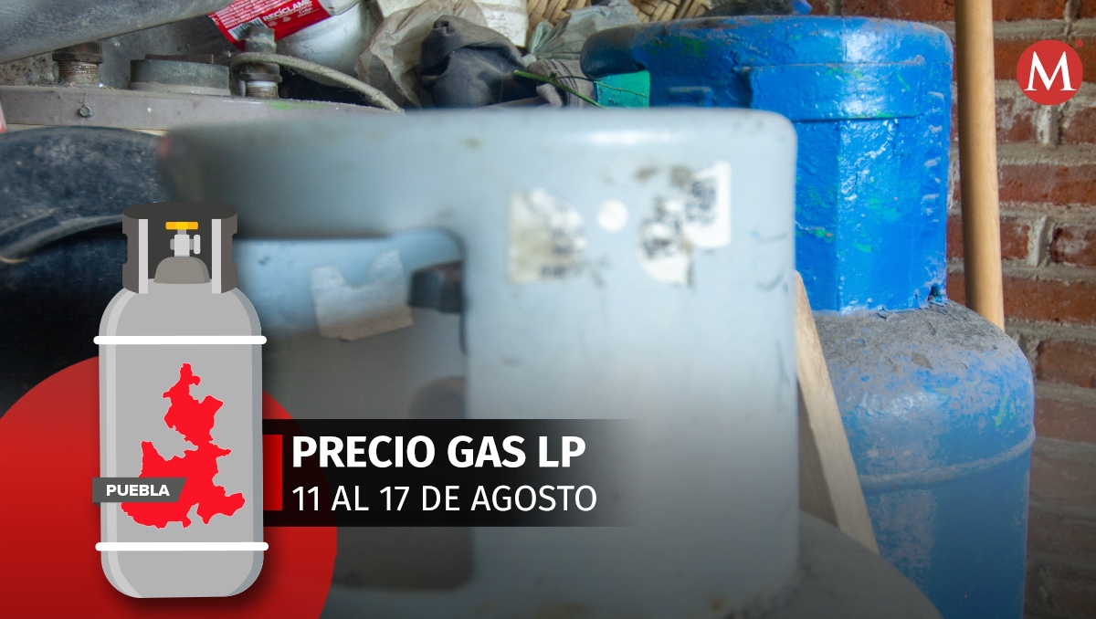 Gas LP en Puebla: Precios del 11 al 17 de agosto de 2024 | EsImagen