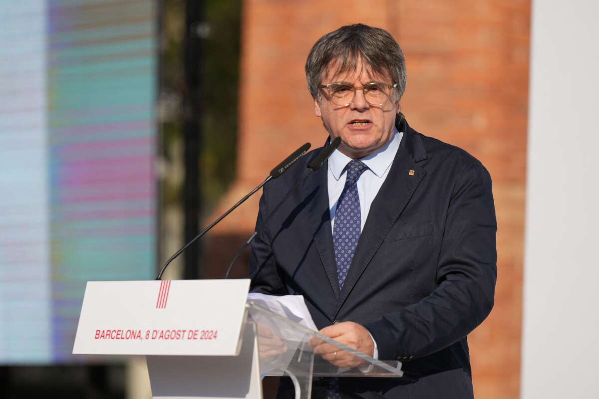 Líder independentista catalán Carles Puigdemont. | AFP