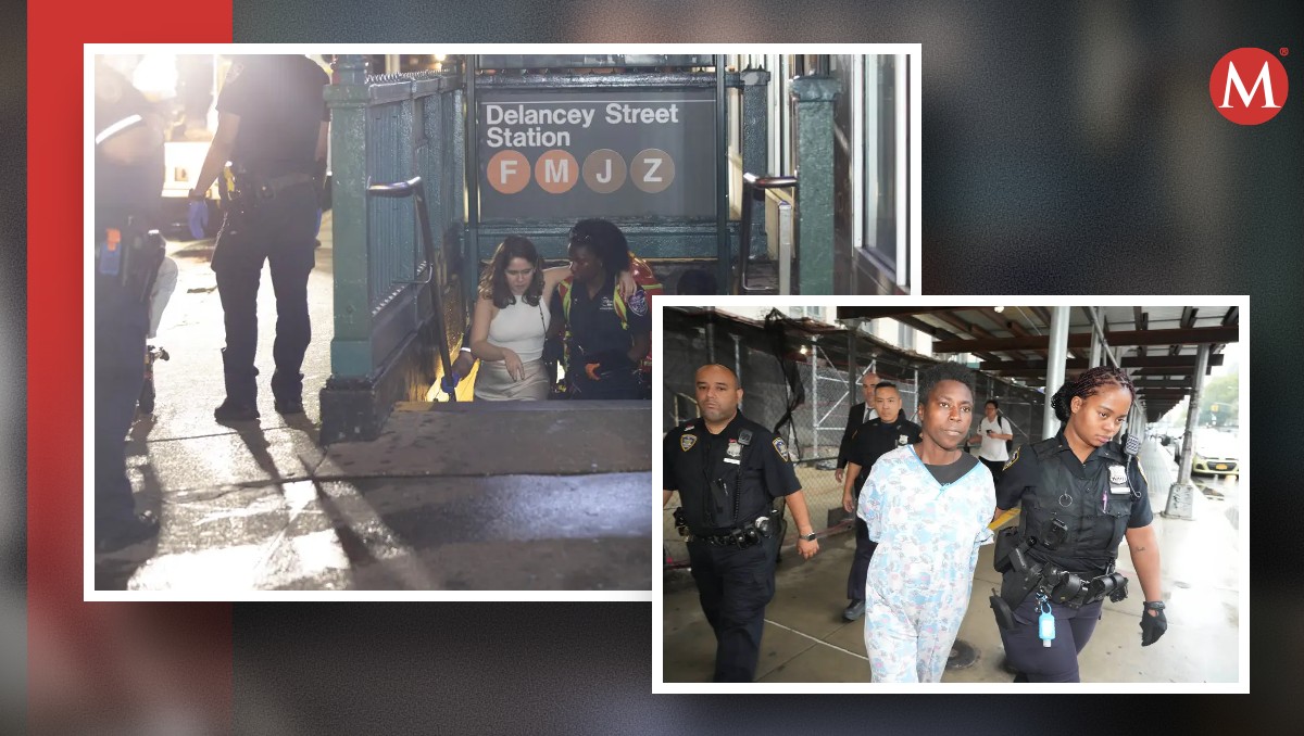 Una mujer fue detenida por empujar a dos mexicanas a las vías del tren de Manhattan | Especial