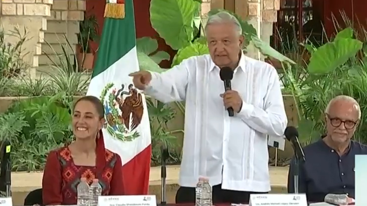 AMLO y Sheinbaum encabezan reunión sobre proyectos prioritarios en Nayarit